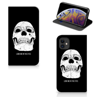 Mobiel BookCase Apple iPhone 11 Skull Eyes - thumbnail