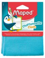 Wisdoek maped microvezel 20x20cm blauw - thumbnail