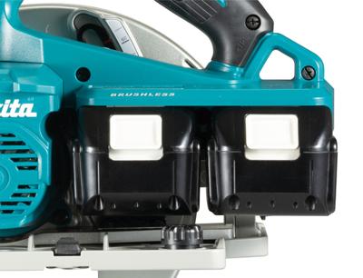 Makita DHS783ZJU Accu Cirkelzaag 190mm AWS 2x18V Basic Body in Mbox