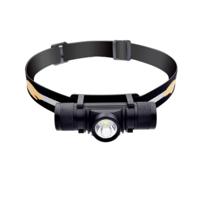 D10 5W XML-2 IPX6 waterdichte hoofdband licht 1200 LM USB lading verstelbare Outdoor LED koplamp - thumbnail