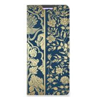 Xiaomi Redmi Note 10 Pro Smart Cover Beige Flowers - thumbnail