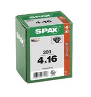 SPAX 1191040400163 Houtschroef 4 mm 16 mm T-STAR plus Staal Zwart BLAX 200 stuk(s) - thumbnail