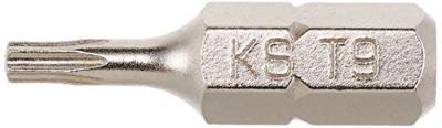 KS Tools 911.2310 9112310 Torx-bit T 9 Speciaal staal Vernikkeld C 6.3 5 stuk(s)