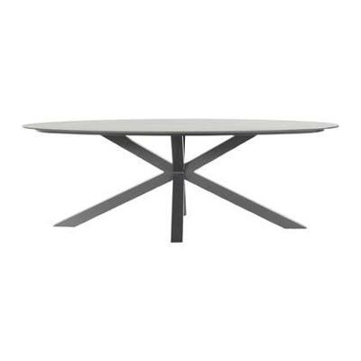 Hartman Ovale Tuintafel 'Xander' Keramiek, 220 x 120cm, kleur Antraciet Hartman Ovale Tuintafel 'Xander' Keramiek, 220 x 120cm, kleur Antraciet