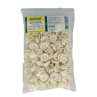 Duoprotect Vingercondoom maat S 200 Stuks