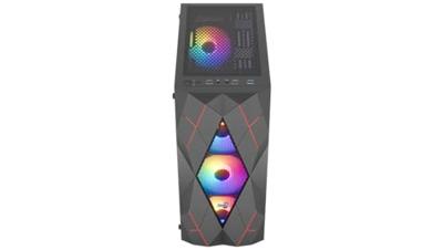 ATX Semi-toren BehuizingAerocool Zwart