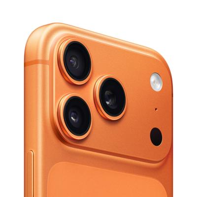 Apple iPhone 17 Pro 512 GB: 6,3‑inch display met ProMotion tot 120 Hz, A19 Pro-chip, baanbrekende batterijduur, Pro Fusion-camerasysteem, Center Stage-camera aan de voorkant; Kosmisch oranje