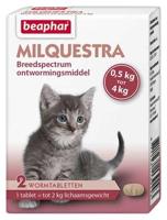 Beaphar Milquestra Ontwormingsmiddel Katten en Kittens 0.5 - 4KG - thumbnail