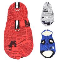 Hondenjasje gevoerd met drukknopen - thumbnail