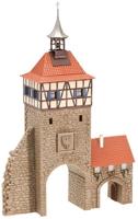 Faller 130406 H0 Stadspoort met poortwoning - thumbnail