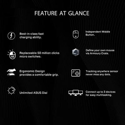 ASUS MD200 MOUSE/BK muis ASUS MD200 MOUSE/BK muis