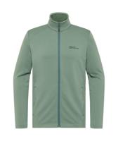 Jack wolfskin Kolenberg Fz Fleece Heren Eucalyptus L - thumbnail