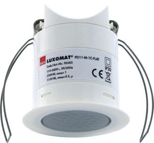 B.E.G. Brück 92583 Aanwezigheidsmelder Inbouw (in muur of meubel), Inbouw (in muur) 360 ° Relais Wit IP20