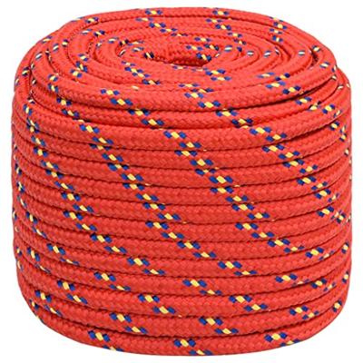 Boottouw 18 mm 100 m polypropyleen rood