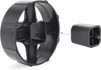 Plakbandhouder rapesco germ-savvy 500 zwart - thumbnail