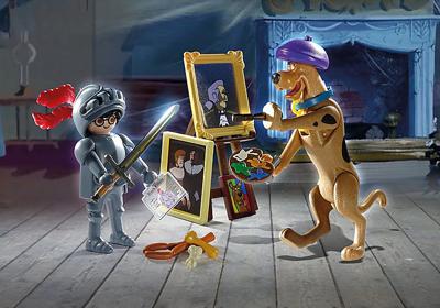 Playmobil scooby-doo! avontuur met black knight