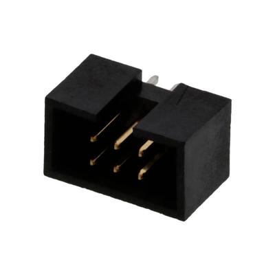 Molex 878340619 Male connector Met metalen kraag Rastermaat: 2.54 mm Totaal aantal polen: 6 Aantal rijen: 2 1 stuk(s) Tray
