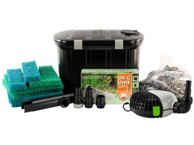 Velda Cross-Flow Biofill Set met UV-C - Energiezuinige Vijverfilter Kit voor Kristalhelder Water