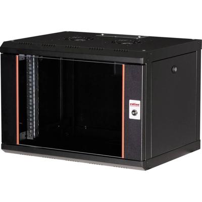 ROLINE 19-inch wandbehuizing Pro 7 U , 600x450 BxD zwart ROLINE 19-inch wandbehuizing Pro 7 U , 600x450 BxD zwart
