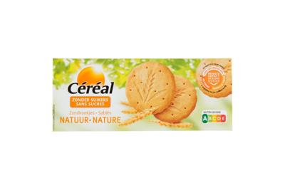 Cereal Zandkoekjes natuur zonder suikers 132 Gram