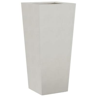 VidaXL Plantenbak 35x35x75 cm roestvrij staal
