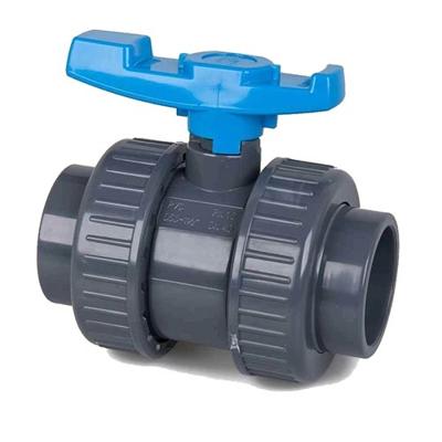 PVC kogelkraan met dubbele wartel - 63 mm