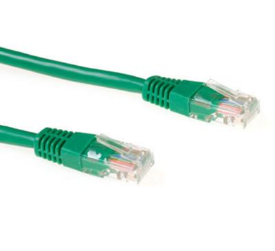 Ewent IM5707 U/UTP CAT5E Patchkabel CCA Groen - 7 meter