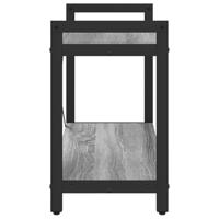 Boekenkast Grijs sonoma 80 x 30 x 48.5 cm Bewerkt hout - thumbnail