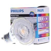 Philips LED 70771500 LED-lamp Energielabel F (A - G) GU10 Ballon 5.5 W = 50 W Warmwit (Ø x l) 50 mm x 54 mm Dimbaar 1 stuk(s) - thumbnail