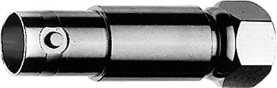 Telegärtner 100023644 100023644 Coax-adapter BNC-bus - F-stekker 1 stuk(s)