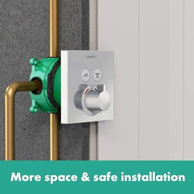 Thermostaat Afbouwdeel ShowerSelect HansGrohe Voor 2 Functies Chroom - thumbnail