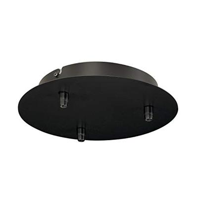 FITU drievoudig rozet zwart plafond FITU drievoudig rozet zwart plafond
