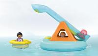 PLAYMOBIL Junior 71687 Eiland met waterglijbaan Inclusief twee personages, een baby-octopus en accessoires - Leeftijd 1 jaar - thumbnail