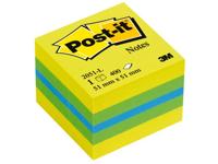 Post-it Notes mini kubus, 400 vel, ft 51 x 51 mm, groen - thumbnail