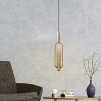 Home sweet home kunststof fitting rond E27 - mat zilverkleur - thumbnail