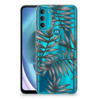 Motorola Moto G71 5G | TPU Case | Leaves Grey - thumbnail