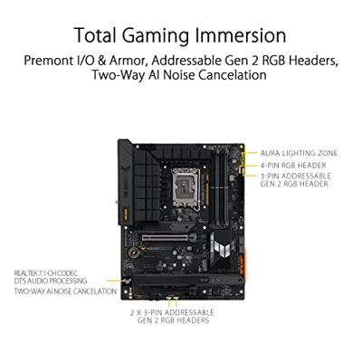 Moederbord Intel ASUS TUF GAMING H770-PRO WIFI