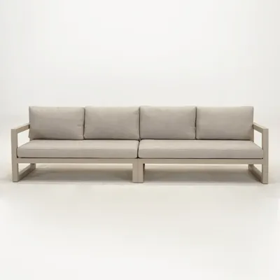 Grosso 4-zits bank antraciet