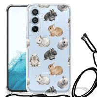 Case Anti-shock voor Samsung Galaxy A54 5G Konijntjes - thumbnail