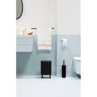 Brabantia Bo hi afvalemmer 7 liter met kunststof binnenemmer matt black - thumbnail