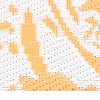 VidaXL Buitenkleed arakil 140x200 cm polypropeen geel - thumbnail