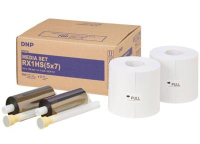 DNP papier dsrx1hs-5x7 2 rol à 400 st. 13x18 voor ds-rx1hs