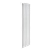 Designradiator Plieger Florence 1677 Watt Zijaansluiting 180x60 cm Black Graphite - thumbnail