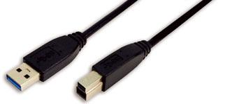 LogiLink USB-kabel USB 3.2 Gen1 (USB 3.0 / USB 3.1 Gen1) USB-A stekker, USB-B stekker 1.00 m Zwart CU0023 LogiLink USB-kabel USB 3.2 Gen1 (USB 3.0 / USB 3.1 Gen1) USB-A stekker, USB-B stekker 1.00 m Zwart CU0023