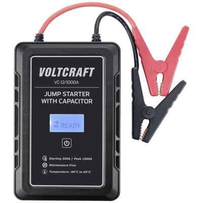 VOLTCRAFT Snelstartsysteem VC-12/1000A VC-13998130 Starthulpstroom: 500 A Condensatortechniek (zonder accu) VOLTCRAFT Snelstartsysteem VC-12/1000A VC-13998130 Starthulpstroom: 500 A Condensatortechniek (zonder accu)