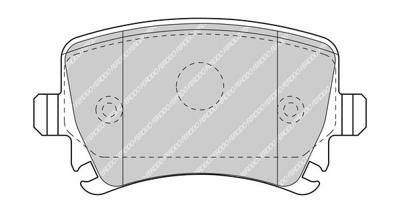 Remblokken set FDB5107
