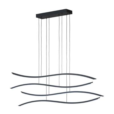 Fischer & Honsel Design hanglampFisk zwart - 61042