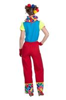 Clownskostuum Retro Dames Twirly - thumbnail