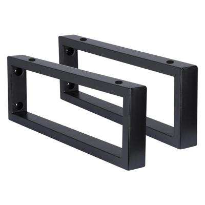 Differnz ophangbeugel voor wastafel 2.5 x 44 x 15 cm RVS zwart