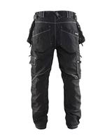 Blåkläder Baggy Denim Stretch X1900 19991141 | Zwart | Maat C62 - 7330509493281 - thumbnail
